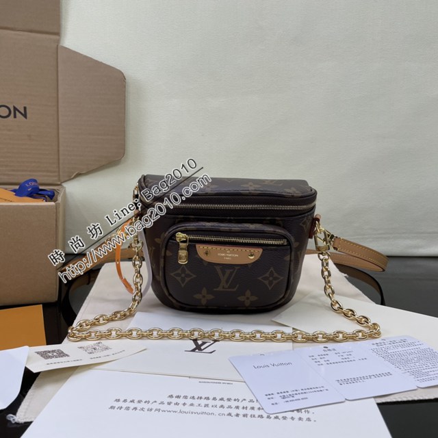 LV路易威登2023专柜新款免税版特级纯钢老花单肩斜挎包 M82335 ydh5263